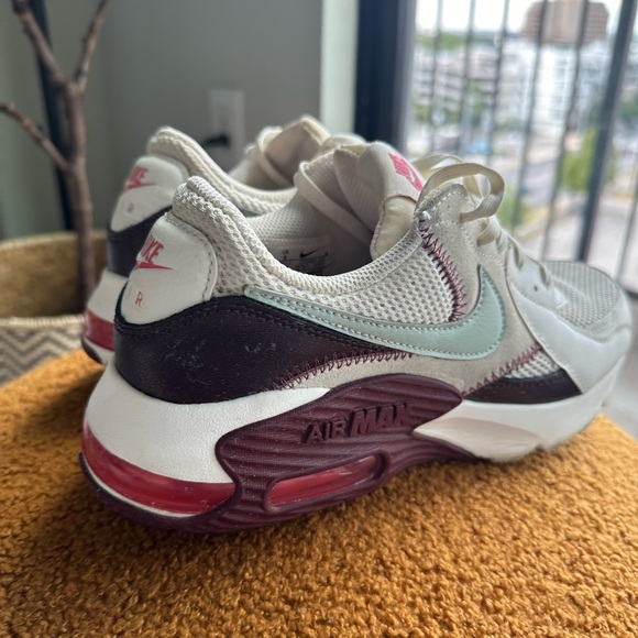 Nike Women's Air Max Excee Sail/Seafoam-Dark Beetroot (CD5432 116) Size 8. - Picture 2 of 8